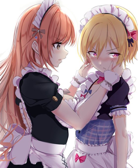 夏葉と樹里のイチャイチャ 