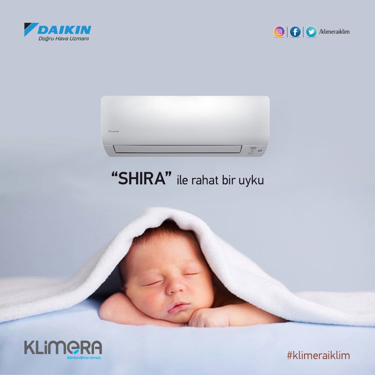 “SHIRA” ile rahat bir uyku
#daikinklima #airconditioner #autumn #home #inverter #sıcak #soğuk #cold #hot #sonbahar #havalandırma #comfort #lifestyle #climate #klimera #iklimlendirmeuzmanı #klimeraiklim