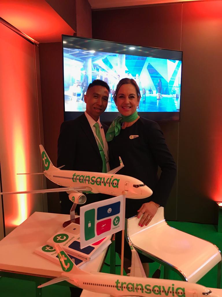 Nath_Stubler's tweet photo. .@transavia et @transavia ont réalisé une année record en 2018: 139 M€ de résultats d'exploitation, 15,8 millions de passagers transportés, @transaviaFR un résultat d’exploitation positif avec une marge d’exploitation à 9,1% et 7 M de passagers. Bravo aux équipes! #AFKL18 https://t.co/pDHzpTZbYr