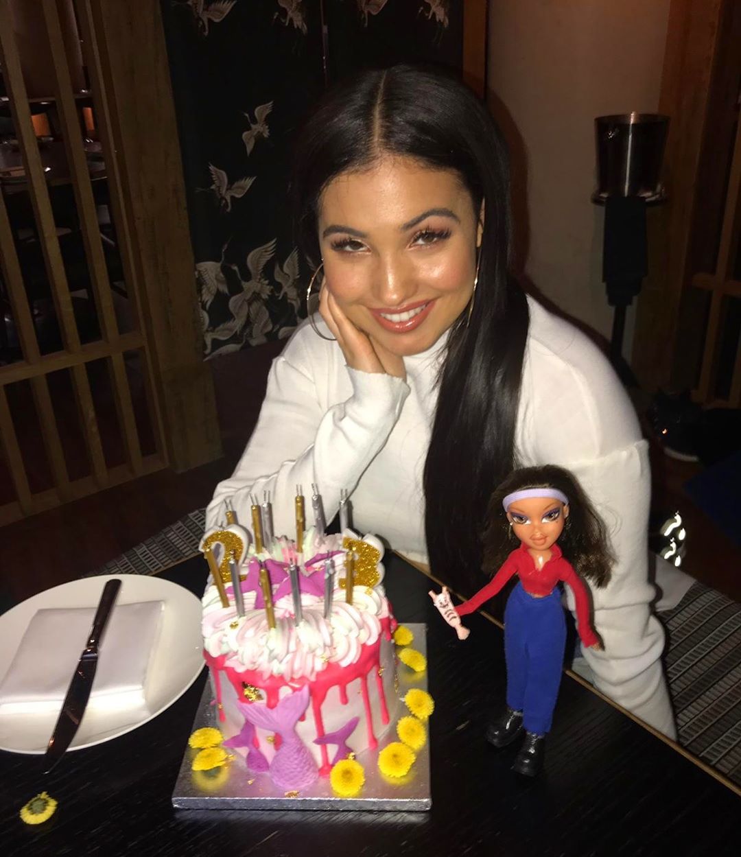 Bratz doll cake