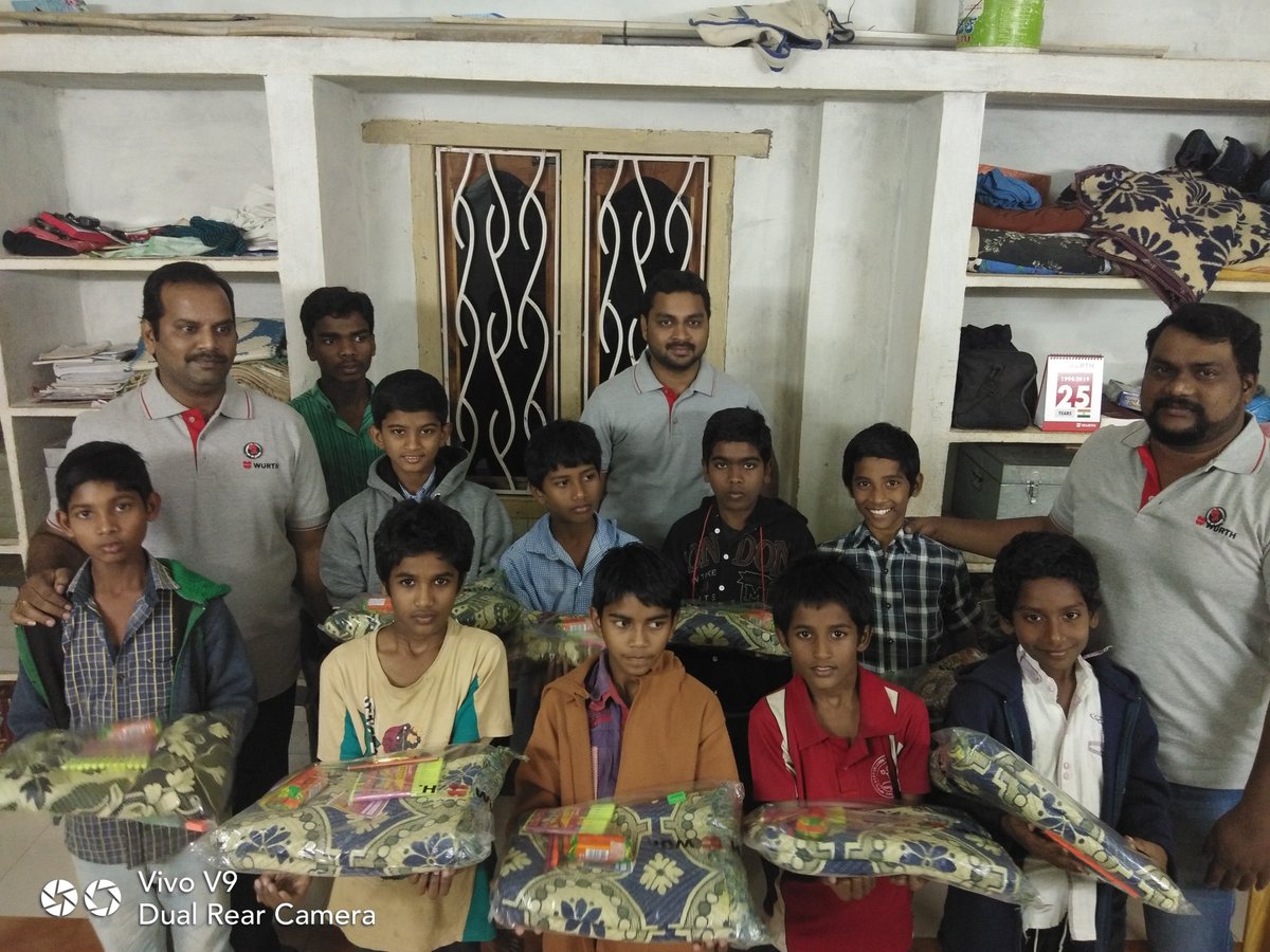 WuerthIndia's tweet photo. Joy of Giving is Wuerth India’s first initiative towards giving back to the society. 

Wuerth employees across India visited different NGOs and donated the collectibles to the underprivileged people.

#Würth #joyofgiving #Sharingiscaring #givinbacktosociety #makeadifference https://t.co/0e17HMpOvh