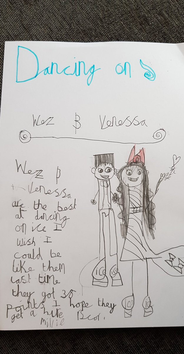 nikki1309's tweet photo. @WesNelsonUk My 7 year old loves you &amp; Vanessa so much she made this today 😊 x https://t.co/70h98zdGMA