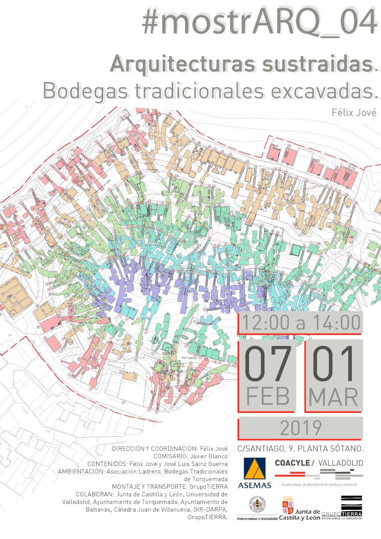 Aún no has visto la exposición #mostrARQ '#Arquitecturas sustraídas. #Bodegas tradicionales excavadas' de Félix Jové? Una magnífica catalogación y sobre las bodegas y su fusión con el paisaje, que puedes ver hasta el 1 de marzo (Santiago, 9, sótano). Más👉bit.ly/2GjzFd8