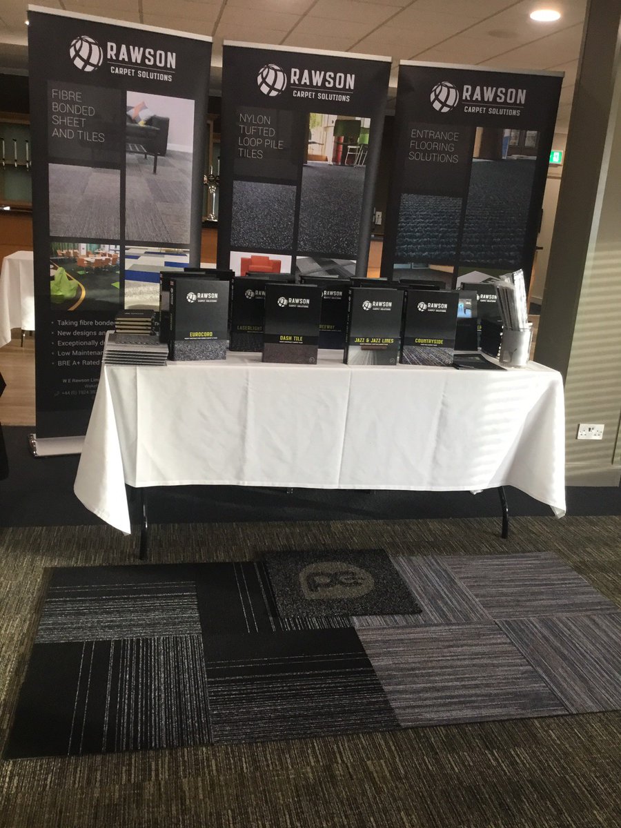 RawsonCarpets's tweet photo. Join Stuart Wakemen at The @Concept_flg Trade Show.  East Stand Conference Suite, West Bromwich Albion Football Club.  All set up and ready to go. https://t.co/rbUaEbnVi7