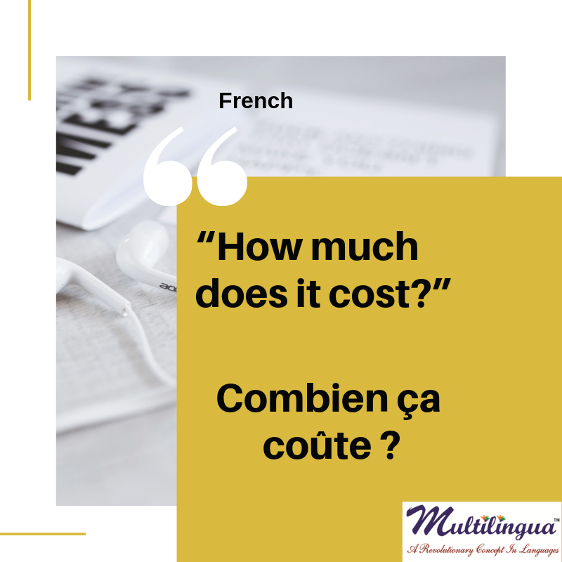 multilinguaa's tweet photo. It helps to be savvy while traveling, as well as being mindful of whether you’re staying within your budget

German: Wieviel kostet das? – “How much is that?”
French: Combien ça coûte ?
Mandarin Chinese: Zhè shì duōshǎo qián?
Spanish: ¿Cuánto cuesta?
#multilingua https://t.co/aj6dHV5Wa1