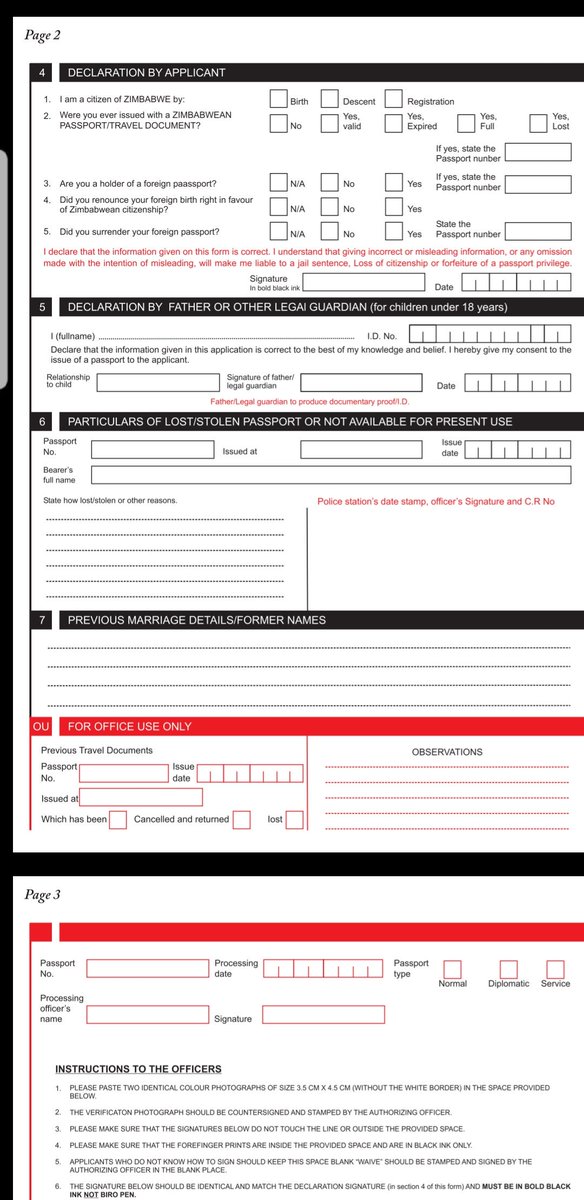 Aislamy: Passport assent comply Form Ireland