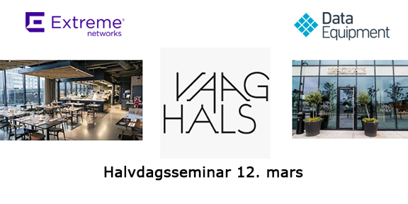 DataEquipment's tweet photo. Extreme Management Center - en bedre måte å administrere hele nettverket ditt på. Vi inviterer til halvdagsseminar og knallgod lunsj på Vaaghals 12. mars. https://t.co/k1UnA0sNUo  @ExtremeNetworks https://t.co/LIlA5Jzt19