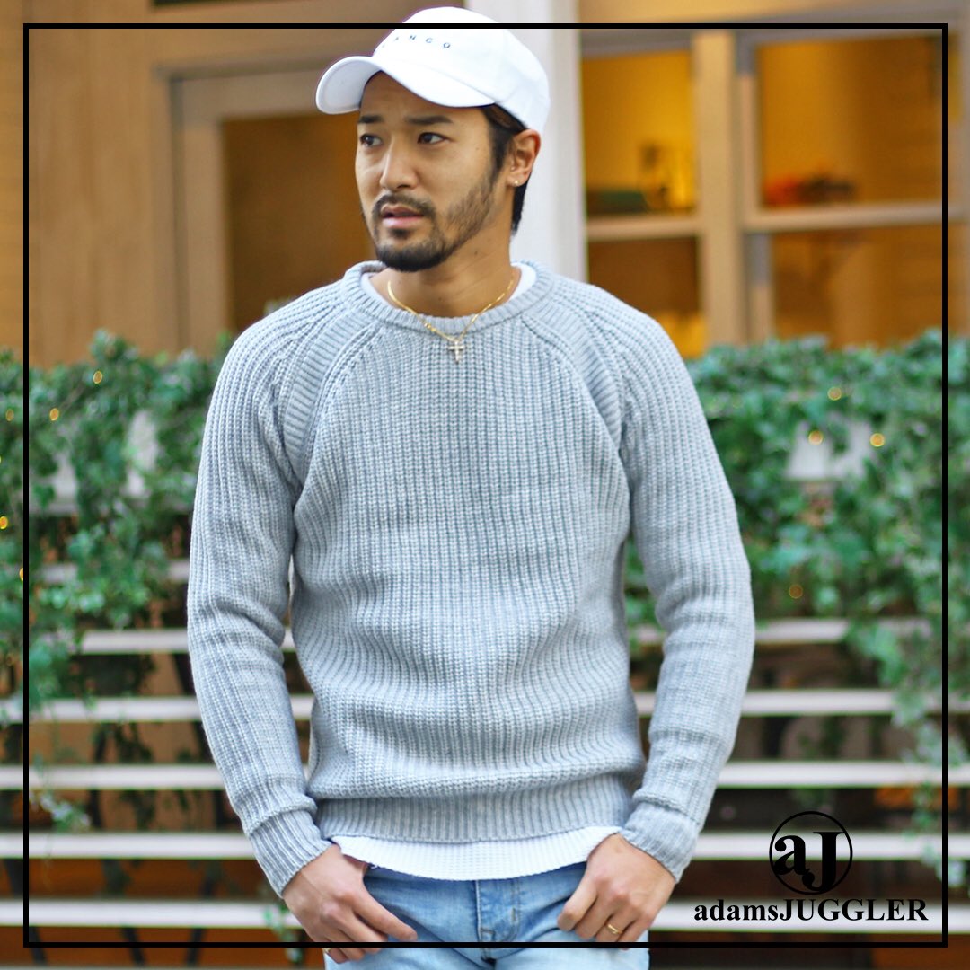 adams_juggler's tweet photo. ✨PICK UP ITEM✨

ラグランソリッドプルニット
→ ¥6,372 (tax in)
BEIGE /GRAY/BLACK
S〜XL
https://t.co/NN4xaMU3DM

#adamsJUGGLER #fashion #ootd #outfit #cordinate  #mensfashion #cool #style #fine #Safari #アダムスジャグラー #RetroEngine  #whimROTH #ROTH  #BABEL #PIPELINE https://t.co/v7sghN7IXa