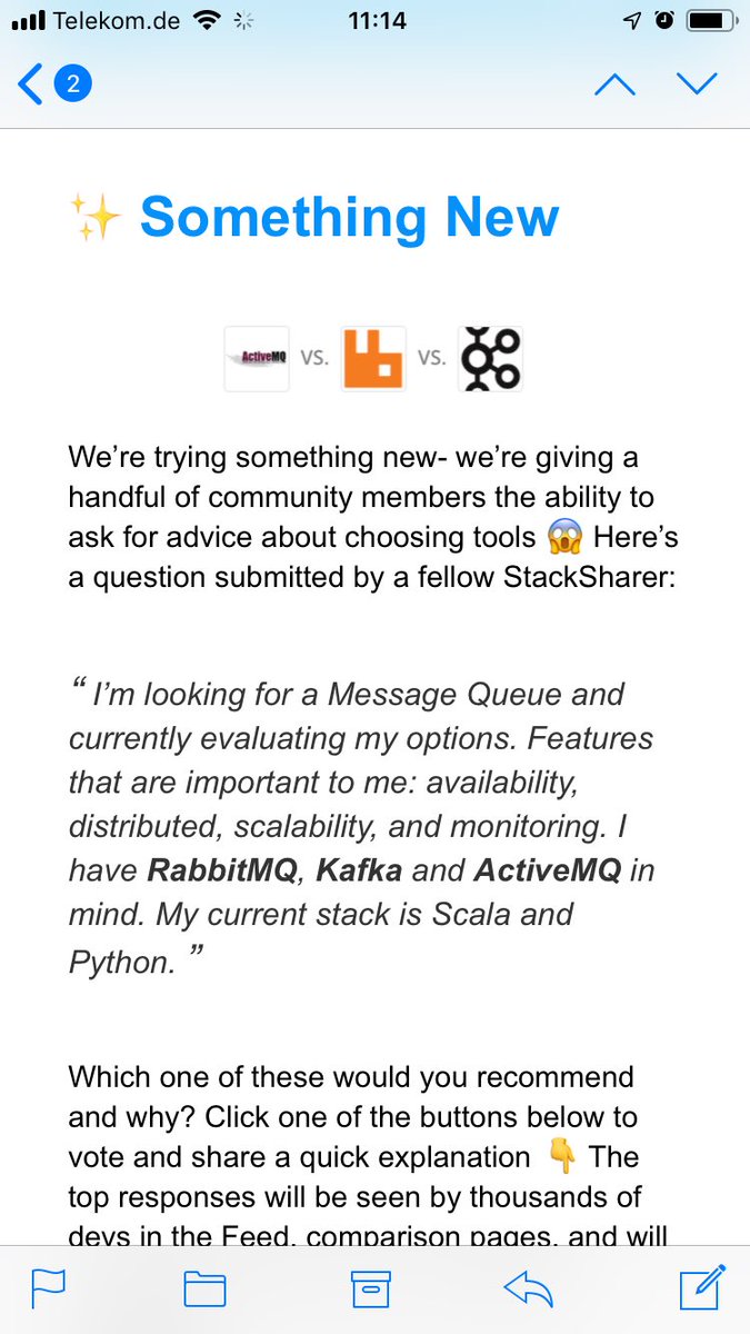 Amaankhan4you's tweet image. Which Open Souce MQ would you suggest ?? 

#devopskhan