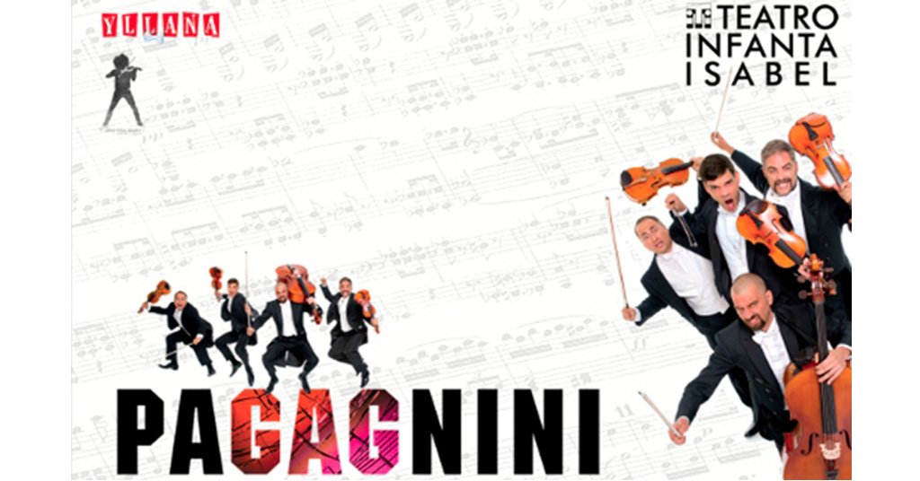 🔔¡¡ÚLTIMA OPORTUNIDAD!!🎭
❌¡¡Sólo quedan 2 funciones!!❌
Humor, música y toda la locura de @yllana_p se reúnen en #Pagagnini💫
🎟👉bit.ly/2DWGfVt