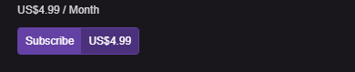 MarkCrumbz's tweet photo. Right, I saw someone ask if you could sub for more than one month at a time, and this is how you can set it up to do 3 or 6 month auto renews, pay the entire fee in one go and let it roll over each time. 

Click subscribe, go to "More Methods" and boom it shows up right there. https://t.co/C2ZSKeEkEl