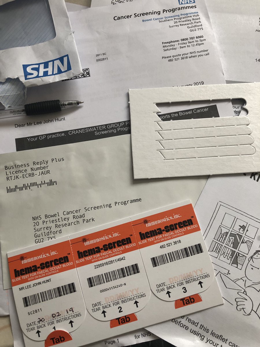 Lee Hunt 🔶 #VoteLibDem (@leehunt6) on Twitter photo Got my home #BowelCancerScreening underway; sad thing media reports say uptake not good enough. C’mon everyone @portsmouthCCG <a href="/CraneswaterGP/">Craneswater GP</a> working with #NHS to detect and prevent - don’t be squeamish, take control, get on with it; convenient & easy @Backinpompey #Portsmouth 😊 Got my home #BowelCancerScreening underway; sad thing media reports say uptake not good enough. C’mon everyone @portsmouthCCG <a href="/CraneswaterGP/">Craneswater GP</a> working with #NHS to detect and prevent - don’t be squeamish, take control, get on with it; convenient & easy @Backinpompey #Portsmouth 😊
