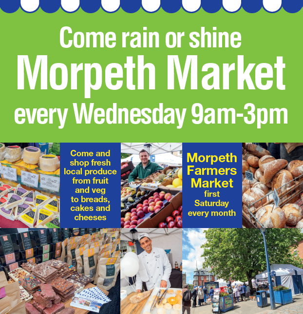More markets in #Morpeth: It's Wednesday - and you should know what that means! <a href="/JuliansVeg/">Julians Veg</a> #MurphysKitchen @GeordieBangers #CastleBakeryand more - plus new trader #CaribeCoffee <a href="/N_landCouncil/">Northumberland County Council</a> <a href="/ardbeg18/">Neil Brown</a>