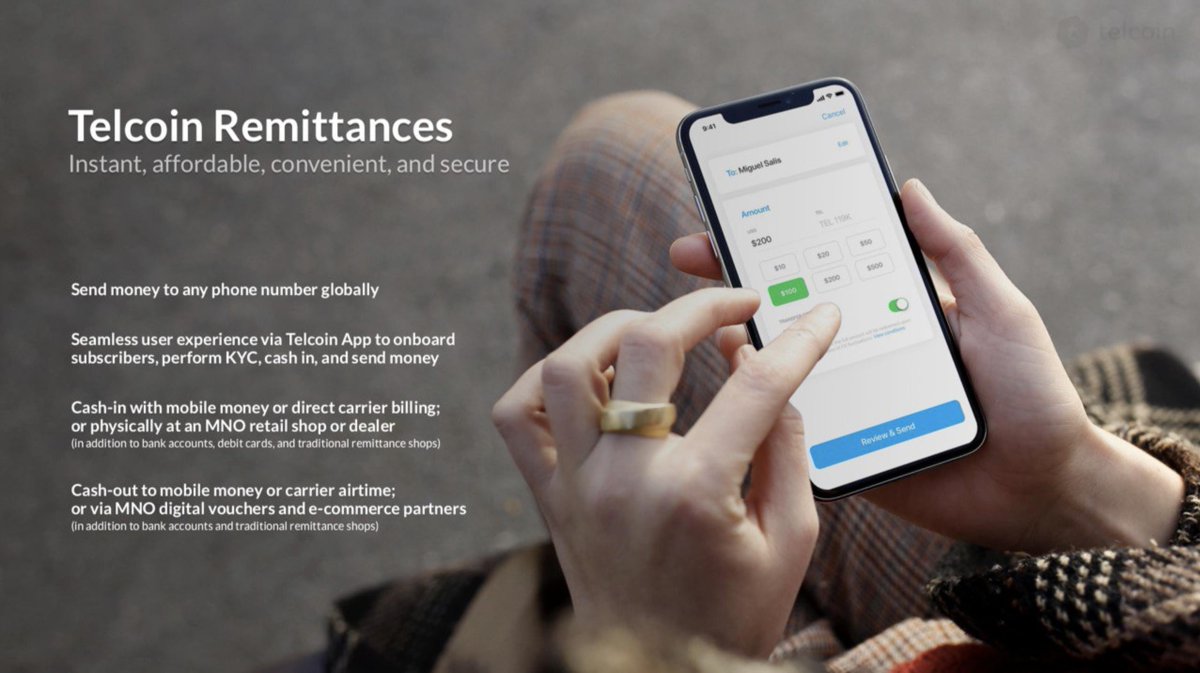 telcoin's tweet image. "How working with telecoms allows us to offer the most convenient ways to send and receive remittances" Jeff Quigley.

#askmeanything is now over, thank you for your questions and for the constant support!

#FinancialInclusion
#cryptocurrency
#Telcoin
