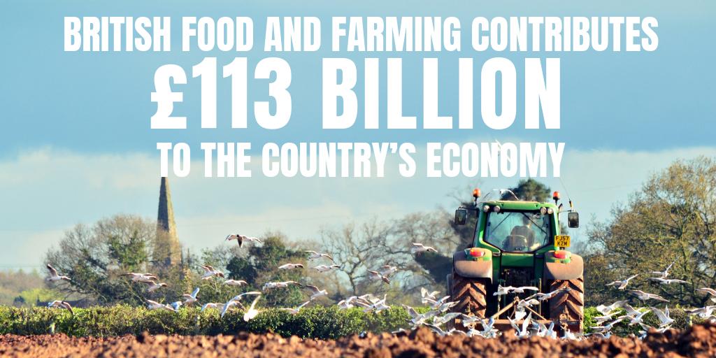 RT this amazing stat if you #BackBritishFarming #NFU19