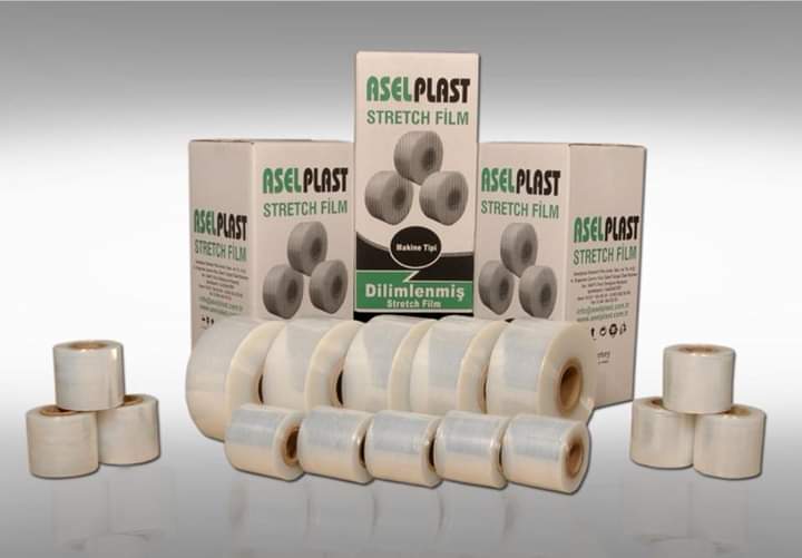DİLİMLENMİŞ STRETCH FILM:Özel Kesim Dilimlenmiş Stretch Film, makinada ve elde kullanmaya uygun genişliği 5-7-10 cm. olup, uzunluğu 300 ile 1500 metre olarak üretilen Stretch Film tipidir. Müşteri talebine göre özel genişlik ve uzunluklarda üretim yapmaktayız.