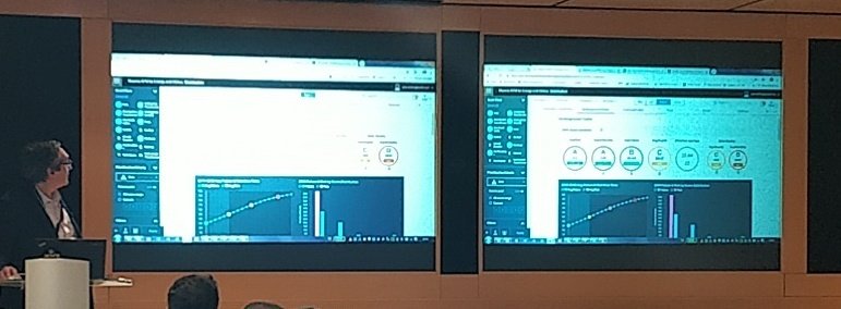 #IBMIndustria40 #gestionactivos <a href="/Gutierrez_Acero/">Guillermo Gutiérrez</a> <a href="/JuanmaRamirezG/">Juan Ramírez</a> nos muestran una demo real de monitorización de la salud de los activos para optimizar las operaciones de #Mantenimiento a través de modelos predictivos.