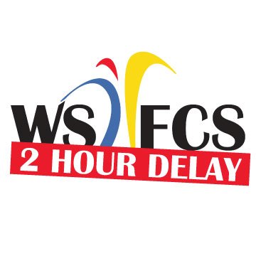 Due to potentially dangerous road conditions early today, WS/FCS will operate on a 2 hour delay today, Wednesday, February, 20, 2019! Everyone drive carefully.