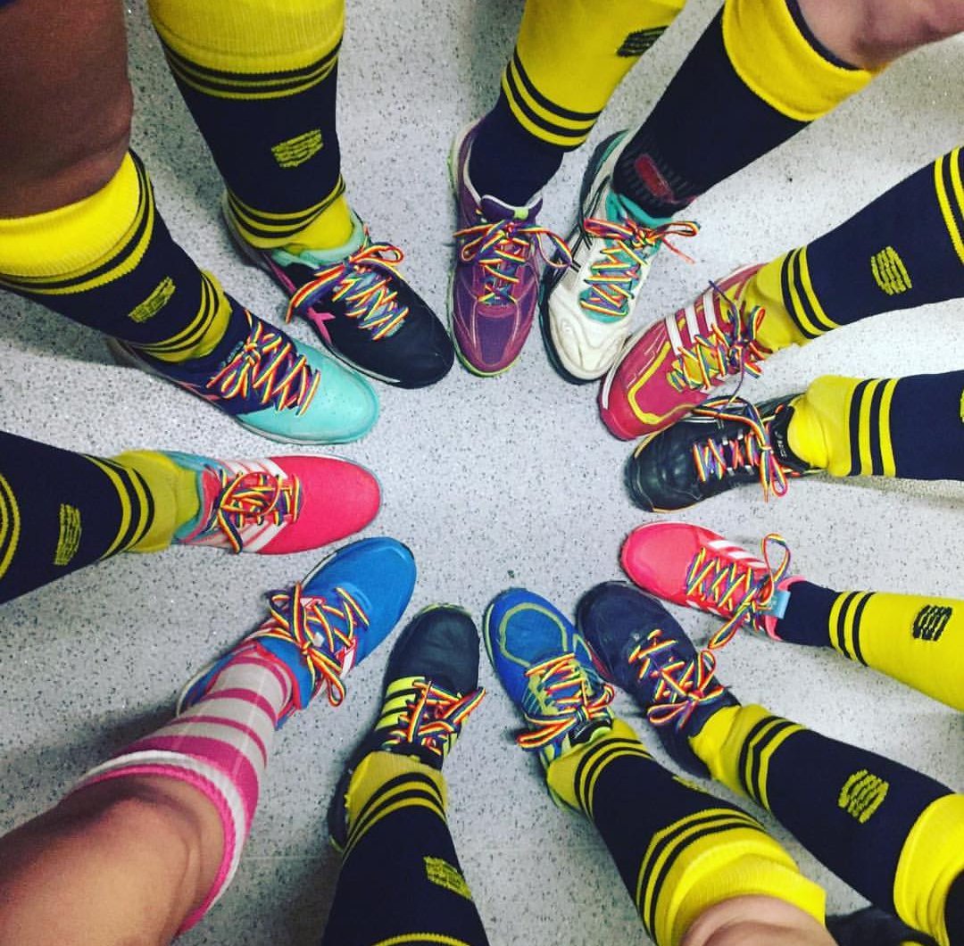 🌈 #BrunelRainbow is here! Our #TeamBrunel clubs will be lacing up this #BUCSWednesday to show their support for our LGBT community. If we all play our part, we can make sport everyone's game 👍⁣
⁣
Don't forget to use the hashtag #BrunelRainbow at your fixtures today!
