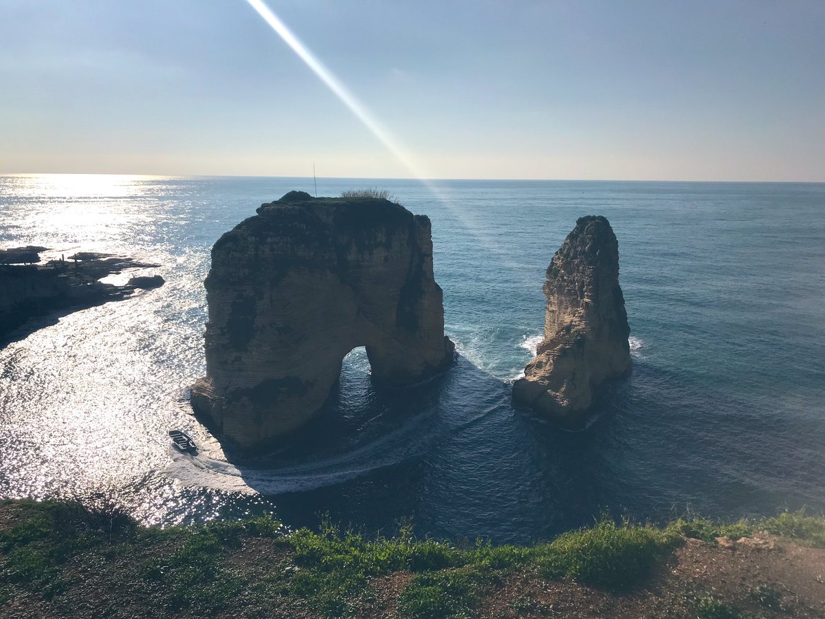 For me it’s the farthest coast of the Mediterranean, for others the closest, now people move, lost in a small world - #lebanon