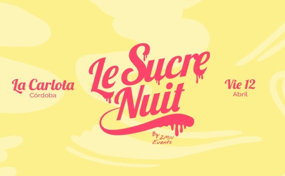 🔔#LeSucreNuit llega para volvernos locos!🍭
Consigue tus entradas para la primera edición en La Carlota(Córdoba) y aprovecha la OFERTA de salida
¡Muy pronto confirmaciones de artistas nacionales e internacionales!🔥
¡Sé el primero de la #SucreNuitEra!🎂
🌙bit.ly/2tr7fX0