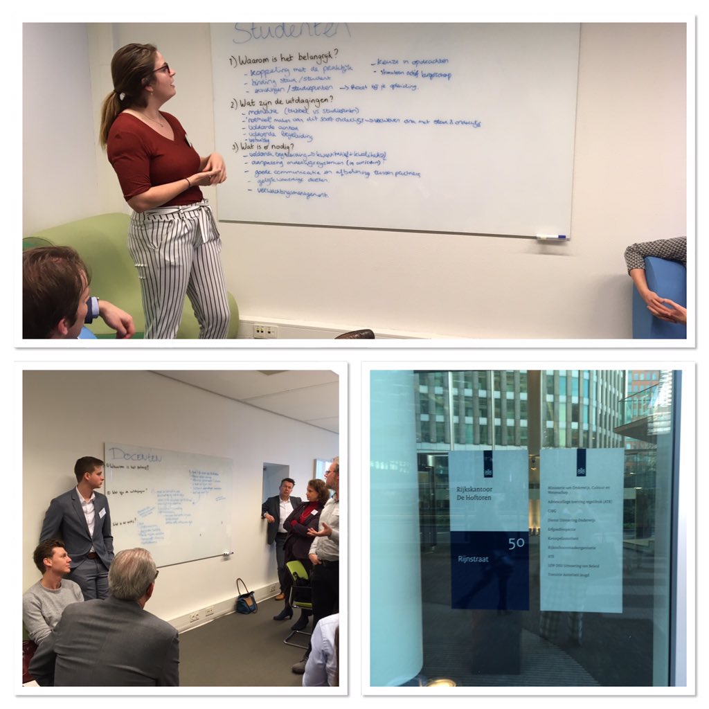 JudithStoep's tweet photo. Vanuit @Radboud_Uni @Iedertalenttelt gingen we vandaag met @HANnl en @gem_Nijmegen naar City Deal Kennis Maken #cdkm om mee te denken over het verbinden van hoger onderwijs aan maatschappelijke vraagstukken en leren over de grenzen van opleidingen heen. https://t.co/CsvmH8aeAS