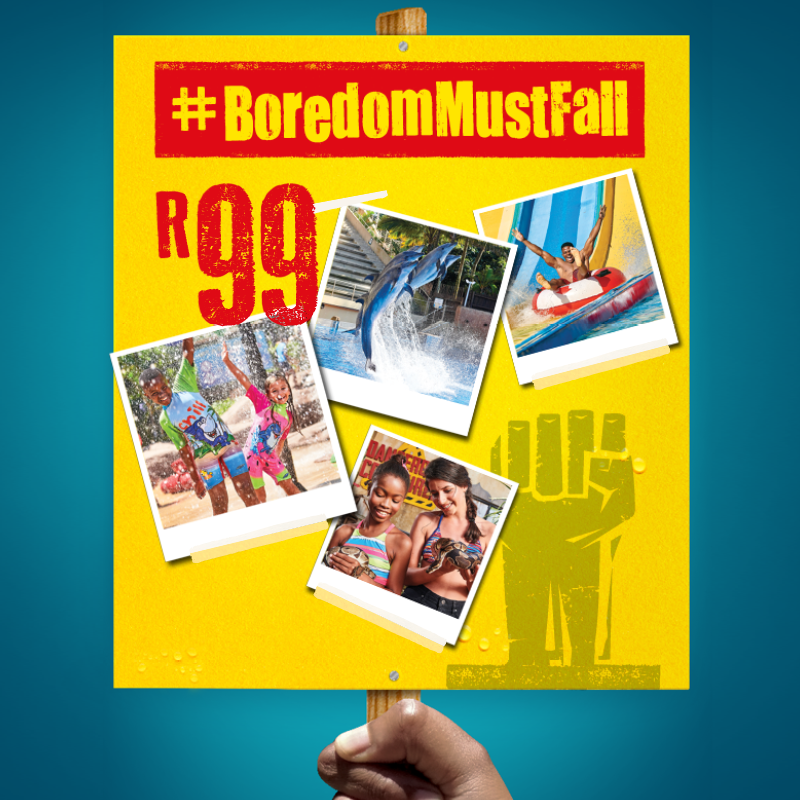 uShakaMarine's tweet photo. Time to fight the boredom & live a little! π¦
On 9 & 10 March 2019 get access into Wet 'n Wild, Sea World, Dangerous Creatures AND Kids World for only R99 for the whole day! ππ¬
Click here for more info: https://t.co/CqMw7ZdZoa
#FillUpuShaka #BoredomMustFall #uShaka #UnimitedFun https://t.co/6hgVbxCa2Q