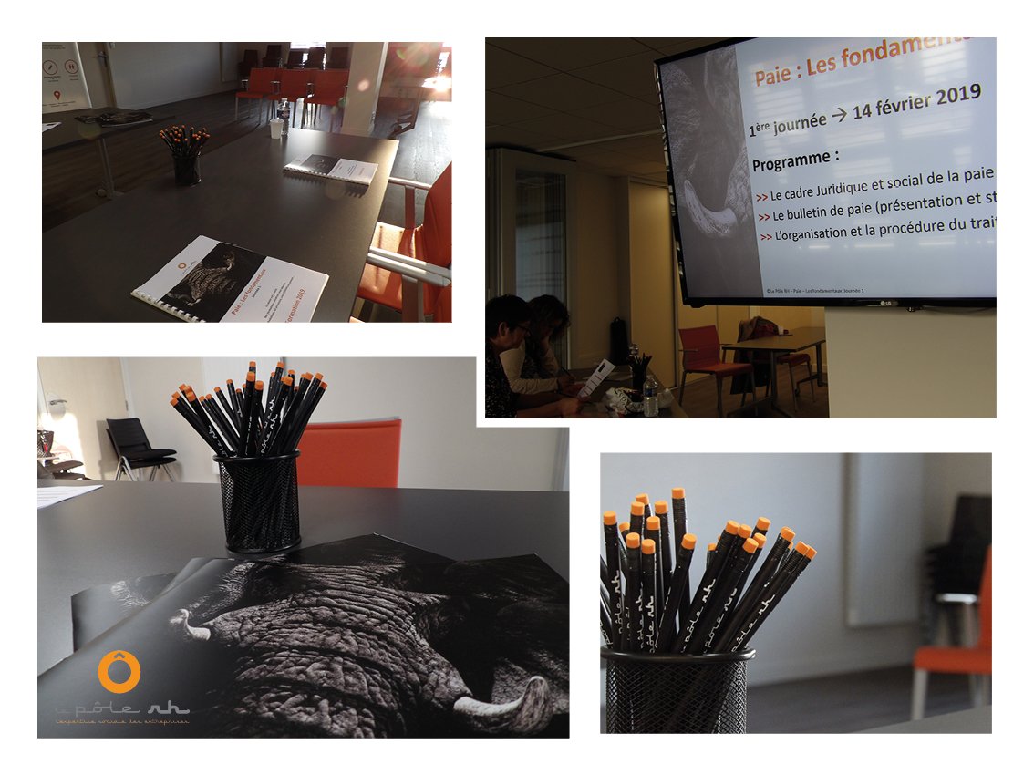 LePoleRh's tweet photo. Retour en image sur la formation intitulée Paie : les fondamentaux. Merci à nos participants pour leur bonne humeur et leur intérêt ! Rendez en mars pour la suite du #ParcoursPaie. Découvrez notre offre de formation en #Paie #StratégieRH #Management sur https://t.co/wLv3MBgOLY https://t.co/USUz0GMl1p