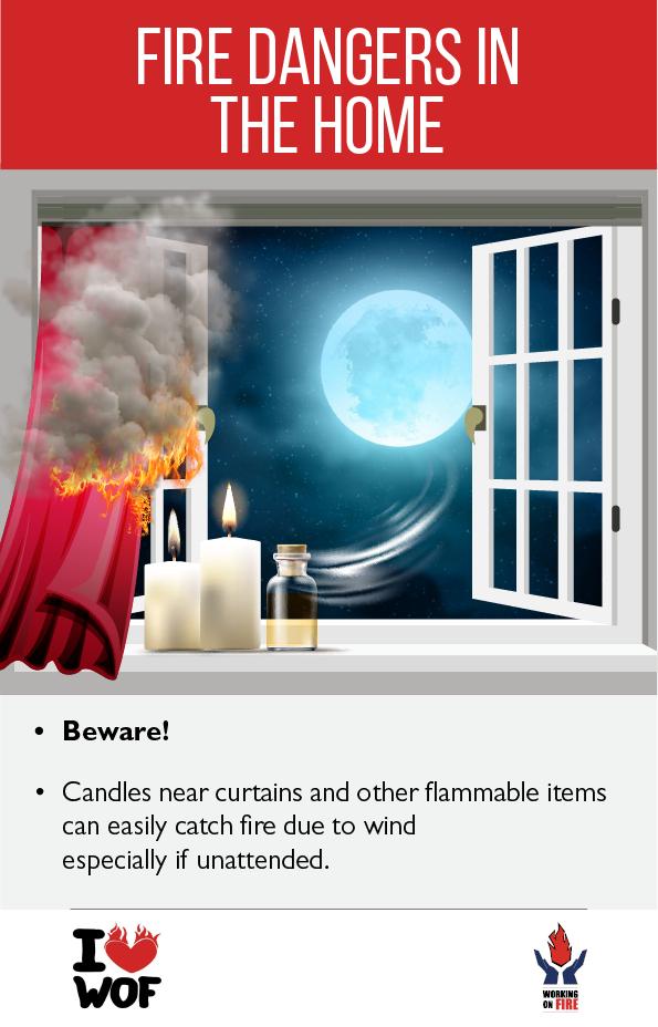 wo_fire's tweet photo. Avoid leaving a lit candle near anything that can burn.
#BeFireSafe #Playyourpart #EducatingCommunities #SavingLives #ProtectingTheEnvironment https://t.co/uexywSv3ew