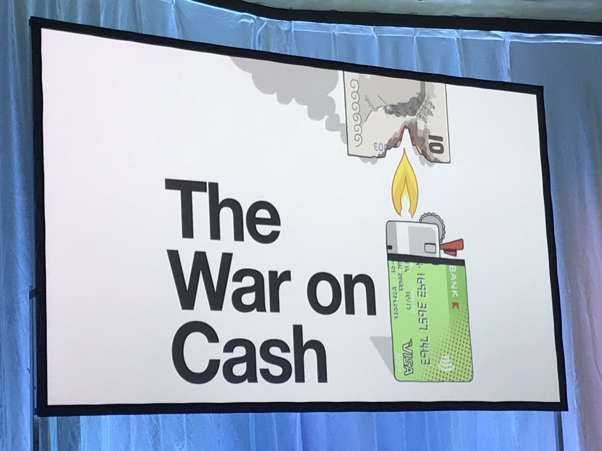 Campaigning for #cash - where to start ? @Suitpossum addresses the #futureofcash audience #Athens  #waroncash #cashmatters #freedomtopayyourway