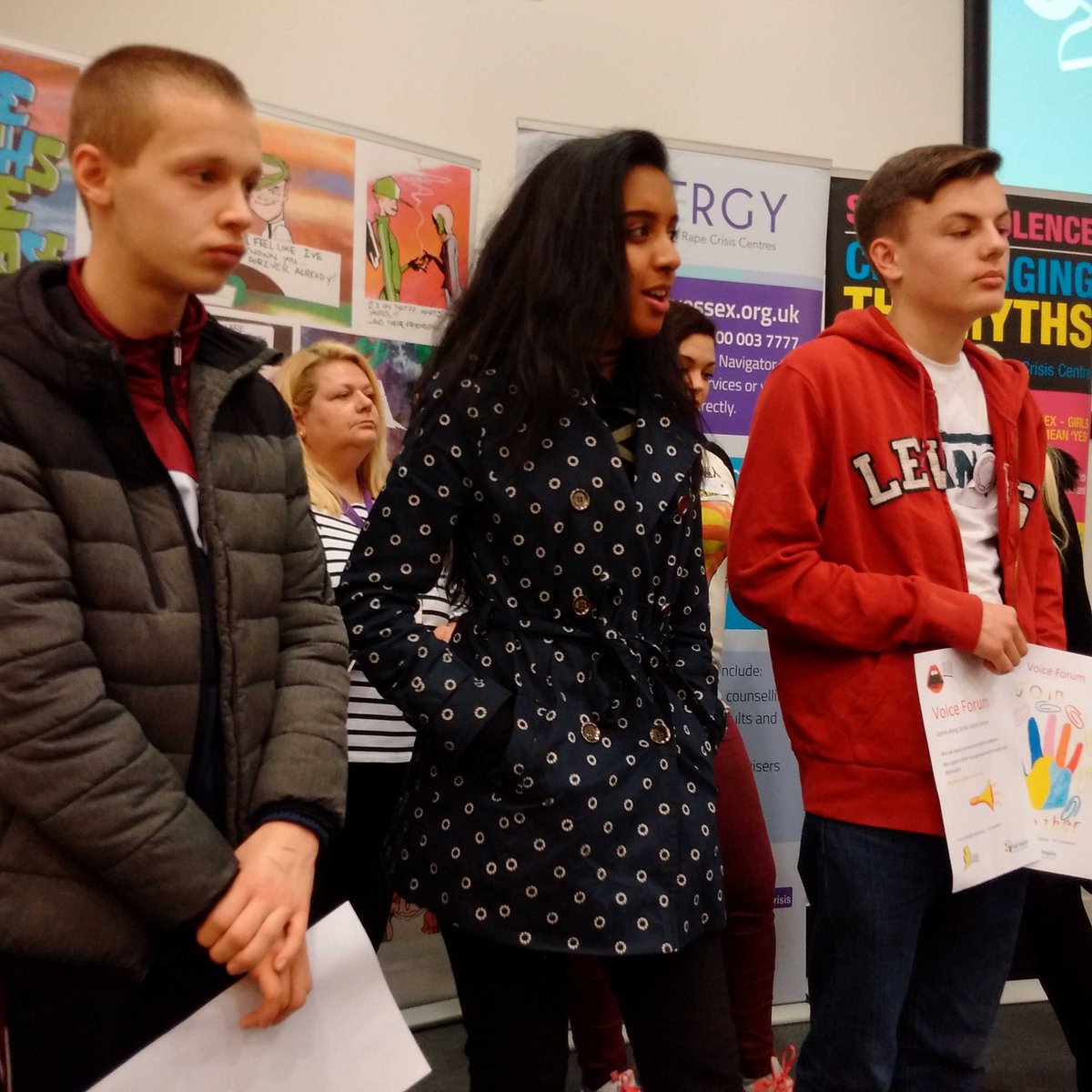 entelizabeth's tweet photo. Introducing the Voice Forum at the youth conference https://t.co/RJfgTeim6G