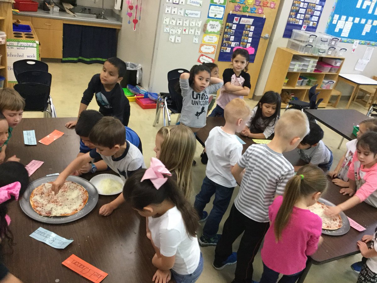 JAMMrsWhite's tweet photo. Hands-on learning of procedural writing. We made pizza then wrote our steps! @NISDMireles @NISD_ECE #JAMkinder https://t.co/TRRQ6wS9no
