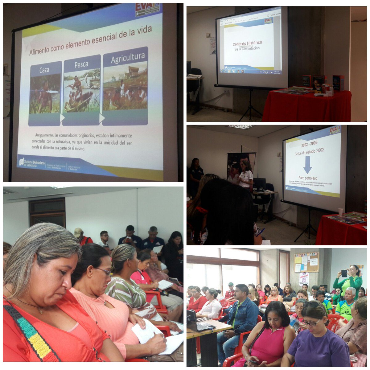 FundaproalL's tweet photo. #20Feb Fundaproal Lara presente en el "Diplomado en Gestión Social en Alimentación y Nutrición EVAN" dictado por el INN @NicolasMaduro  @Fundaproal3R @CATIAPSUV https://t.co/Sud5pKhcYS