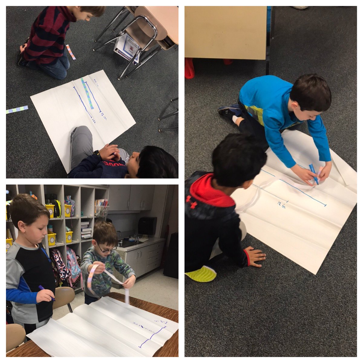 WCGoofyGumballs's tweet photo. Students exploring measurement with a new tool today! #handsonlearning #secondgraderocks
#promblemsolving
#teamworkmakesthedreamwork
#WeAreMES @MorrisvilleElem https://t.co/SIxtQsXrB8