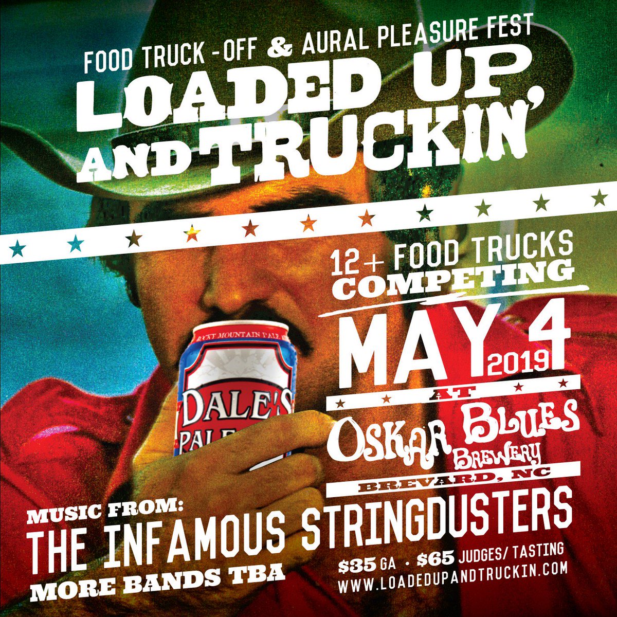 oskarblueswnc's tweet photo. We're stoked to have the @stringdusters on the Loaded Up and Truckin' stage at our Brevard brewery location. They'll be sharing the stage with a whole lotta talent throughout the day. Tickets go on sale THIS FRIDAY at 10am. Head to https://t.co/0InWKe7t7n for tickets and info. https://t.co/pAQjfrJEmC