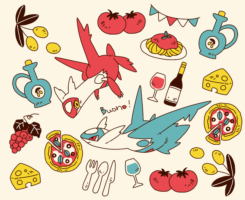 ピカチュウ 「#私の絵柄が性癖に刺さる人に届いてほしい 去年描いた中から抜粋 シンプルだけど印」|芋子のイラスト