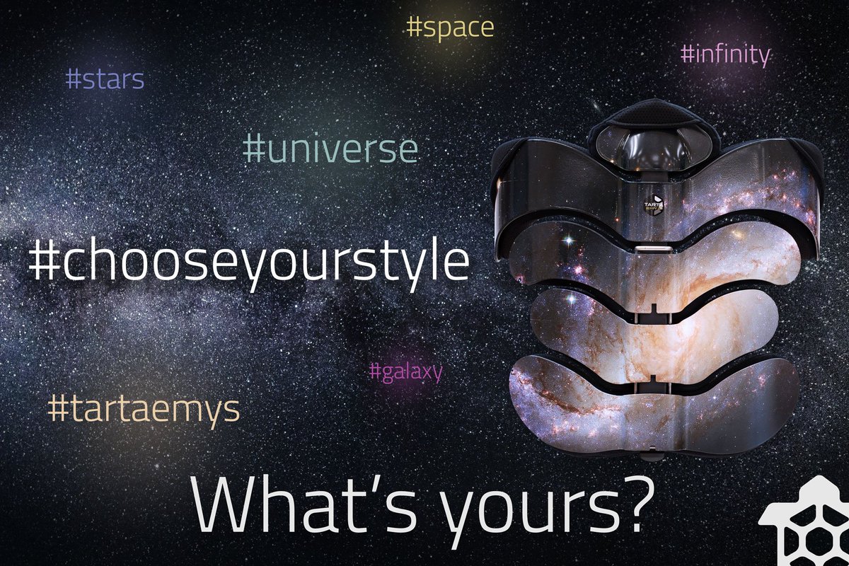 Here's the latest #chooseyourstyle graphic! 👽👾🤖🌌☄️
#tartaemys #universe #space #stars #milkyway #infinity #tartadesign #flexibility #comfort #custommade #tartastyle
😎✌️🤙 🐢
