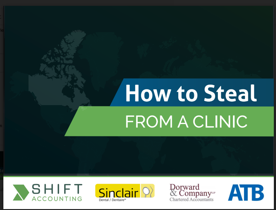 ShiftAccounting's tweet photo. Save The Date - How to Steal From a Clinic -Join us in Edmonton on Wednesday, February 27th. Learn more about fraud and how you can protect your clinic.

RSVP now - see details below 👇🏼https://t.co/4XTCTo2t7C…
#dental #Tips #lecture #successhour #Mindset #solutions https://t.co/ny5BoeZIDw