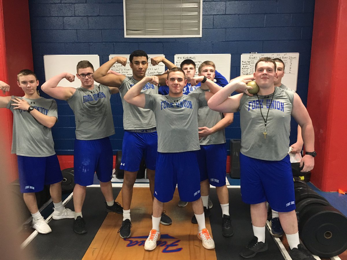 After a heavy training cycle and a week of testing, our off-season cadets are having a fun week in the weight room. Tuesday was the upper body “Race to Swole!” #FUMAStrong #GoFUMA #swolesesh