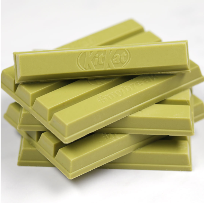 KITKAT's tweet photo. The wait is over! You asked and we listened, #KITKAT Green Tea Matcha is coming to Europe! 💚 #HaveAZenBreak https://t.co/CTTXgYcd4F