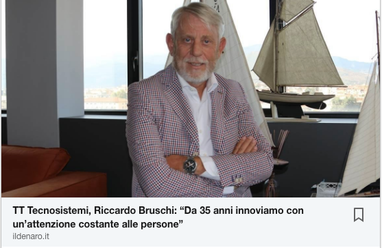 Grazie a <a href="/ildenaro_it/">Il Denaro</a>, e alla giornalista Paola Ciaramella per questa bella intervista a Riccardo Bruschi, CEO di TT Tecnosistemi, che ripercorre i 35 anni di innovazione scanditi dalla costante attenzione alle persone, la nostra vera forza: ildenaro.it/tt-tecnosistem…