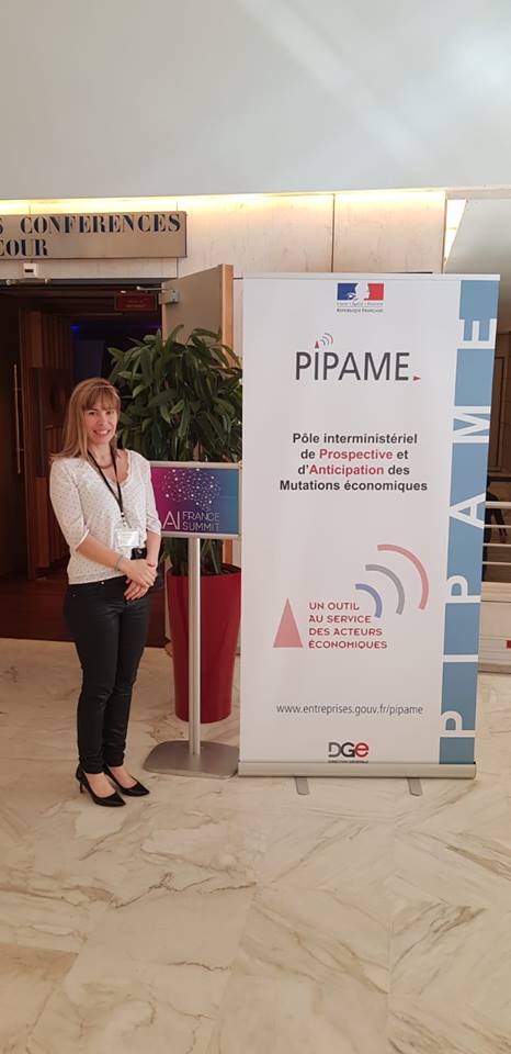 LaureBourgois's tweet photo. #AISummit #Bercy #MinistèreDeLEconomie #TeamCodataschool #Codataschool #Tech4Good #IA #BigData https://t.co/5LFTcf0IlN