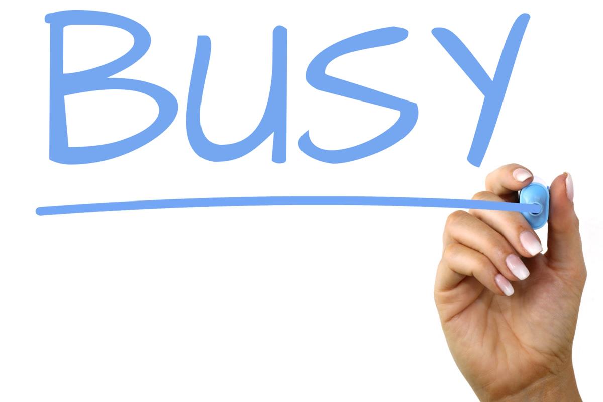 While busy. Exam room. While busy. While busy. While busy.