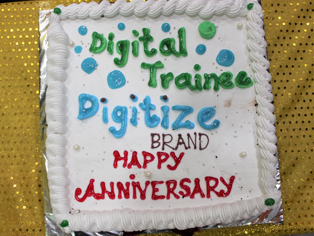 _Digitaltrainee's tweet photo. It's a celebration for all who have been a part of the company through all those years. The achievements of an organization are the results of the combined effort of every individual.

The journey of success will continue for sure.

#digitizebrand #digitaltrainee #workanniversary https://t.co/KB4EbrnSDD