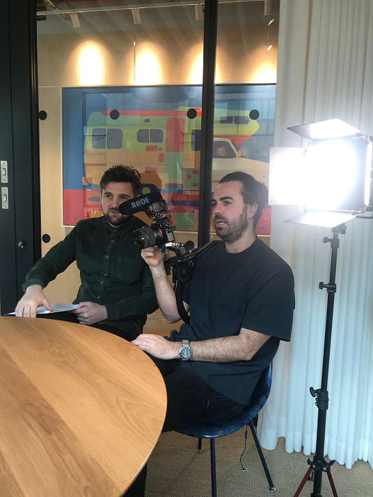 So this happened yesterday..

We had a really positive &amp; fun day filming in the office with Jordan Harper &amp; Alex Dandeker from <a href="/HarperScott2018/">Harper Scott</a>. The @MartinConleyT42 brand is growing, lots of content to follow in the next few wks. #Employerbranding #Marketing #Recruitment #London
