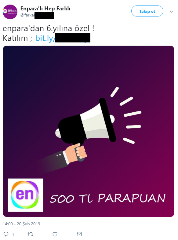 NetKorumaAlarm's tweet photo. Şu anda Twitter'da yayında olan ve sahte @qnbfinansbank internet bankacılık sayfasına yönlendiren reklama dikkat! #phishing https://t.co/OlBPryg93U