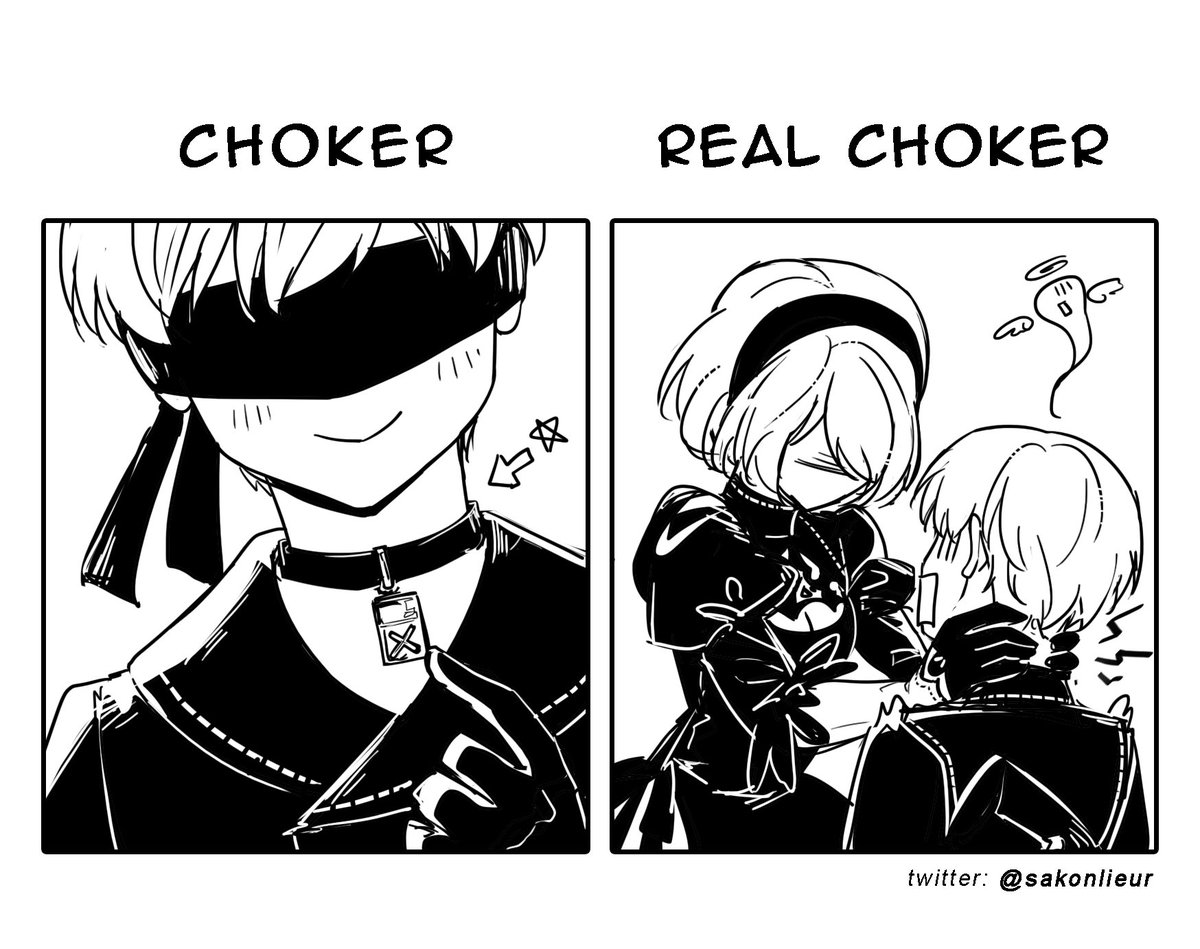 - know the difference -

#ニーアオートマタ #NieRAutomata #NieR #9s #2b 