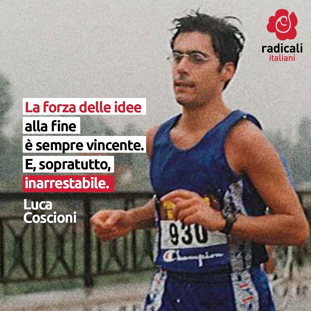 Radicali's tweet photo. Il 20 febbraio del 2006 ci lasciava Luca Coscioni. Dal 2001 era presidente di Radicali italiani. La bellezza e la forza delle sue idee ancora oggi risultano davvero inarrestabili. 
Grazie di tutto, Luca. https://t.co/2nOGLrnOwt