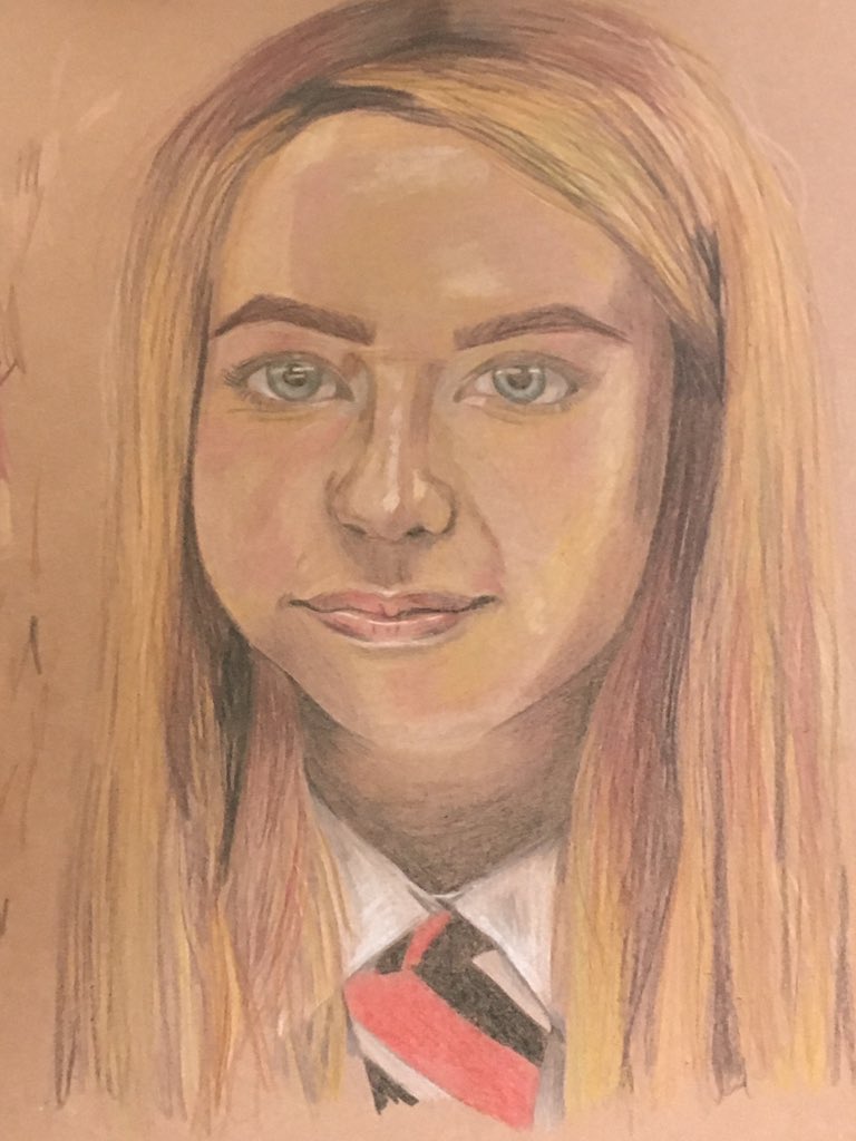 StJoAcadArts's tweet photo. 1st portrait ever from our talented head girl Niamh #aimhigh #veryproud https://t.co/nMiIiGkMoH