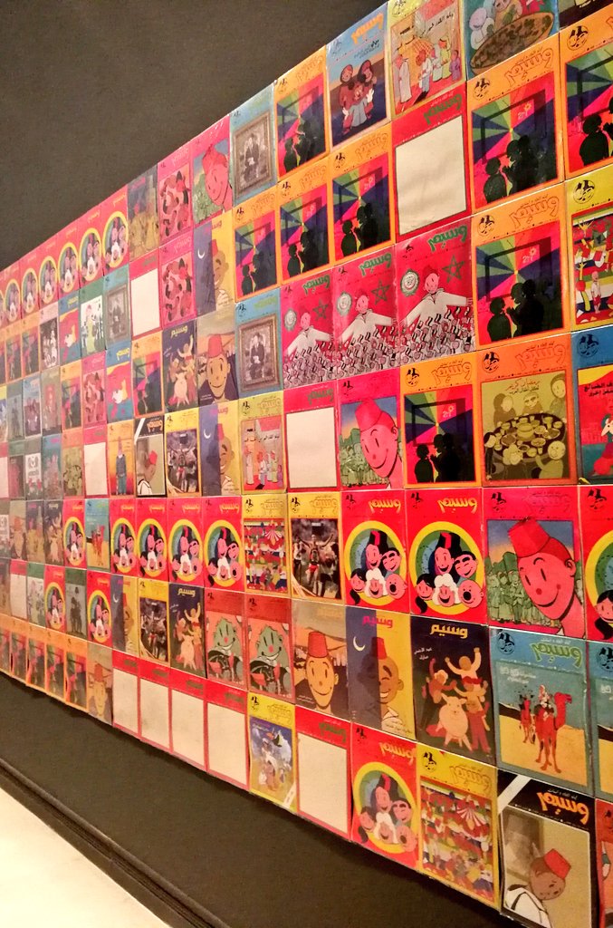 Pieza unica formada por 182 publicaciones de Francesc Ruiz #IVAM30aniversario #PeriodismoUCH